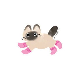 Karen Schipper Karen Schipper Sticker - Cat Socks