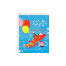 Karen Schipper Karen Schipper Card - Shrimp Birthday