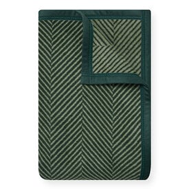 ChappyWrap ChappyWrap Midi Blanket - Harborview Herringbone - Forest