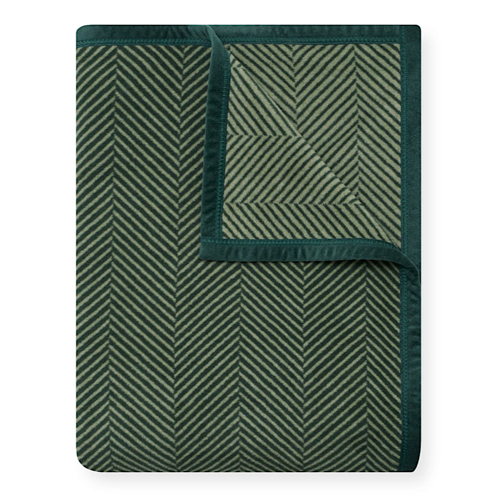 ChappyWrap ChappyWrap Original Blanket - Harborview Herringbone - Forest