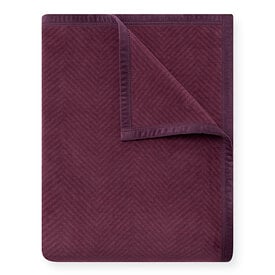 ChappyWrap ChappyWrap Original Blanket - Harborview Herringbone - Plum