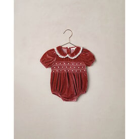 Noralee Noralee Elizabeth Romper - Ruby