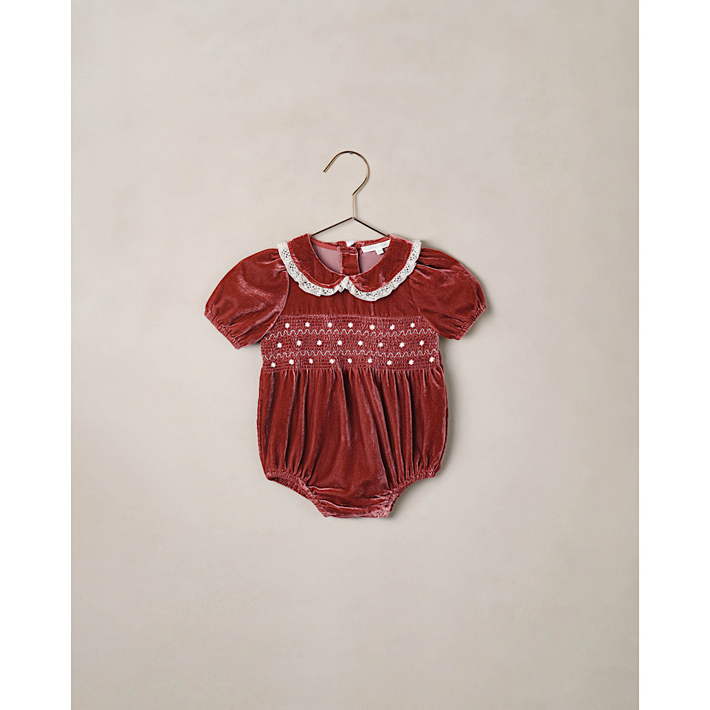 Noralee Elizabeth Romper - Ruby