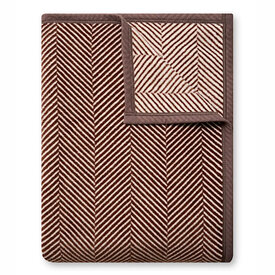 ChappyWrap ChappyWrap Original Blanket - Harborview Herringbone - Chocolate