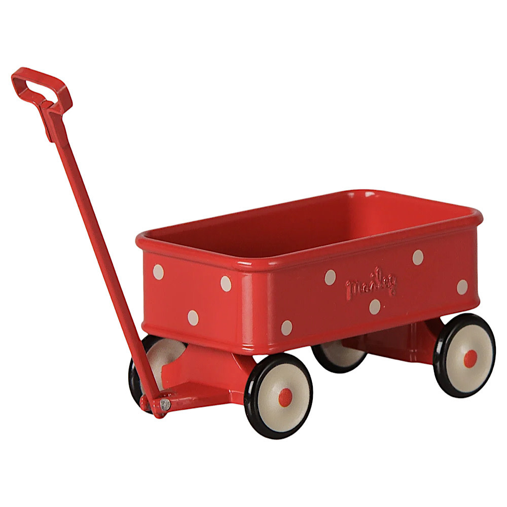 Maileg Mouse Wagon - Red
