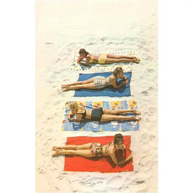  Postcard TS-166 - Bathing Women on Beach Towels