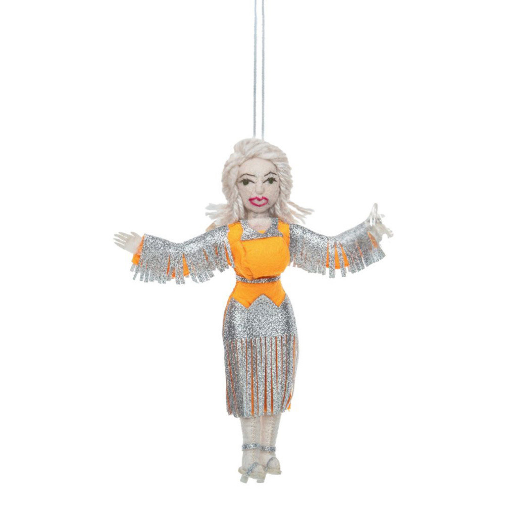 Silk Road Bazaar Ornament - Country Time Dolly Parton