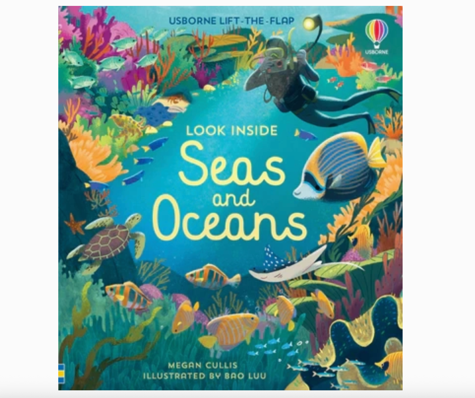 Look Inside Seas and Oceans Board Book
