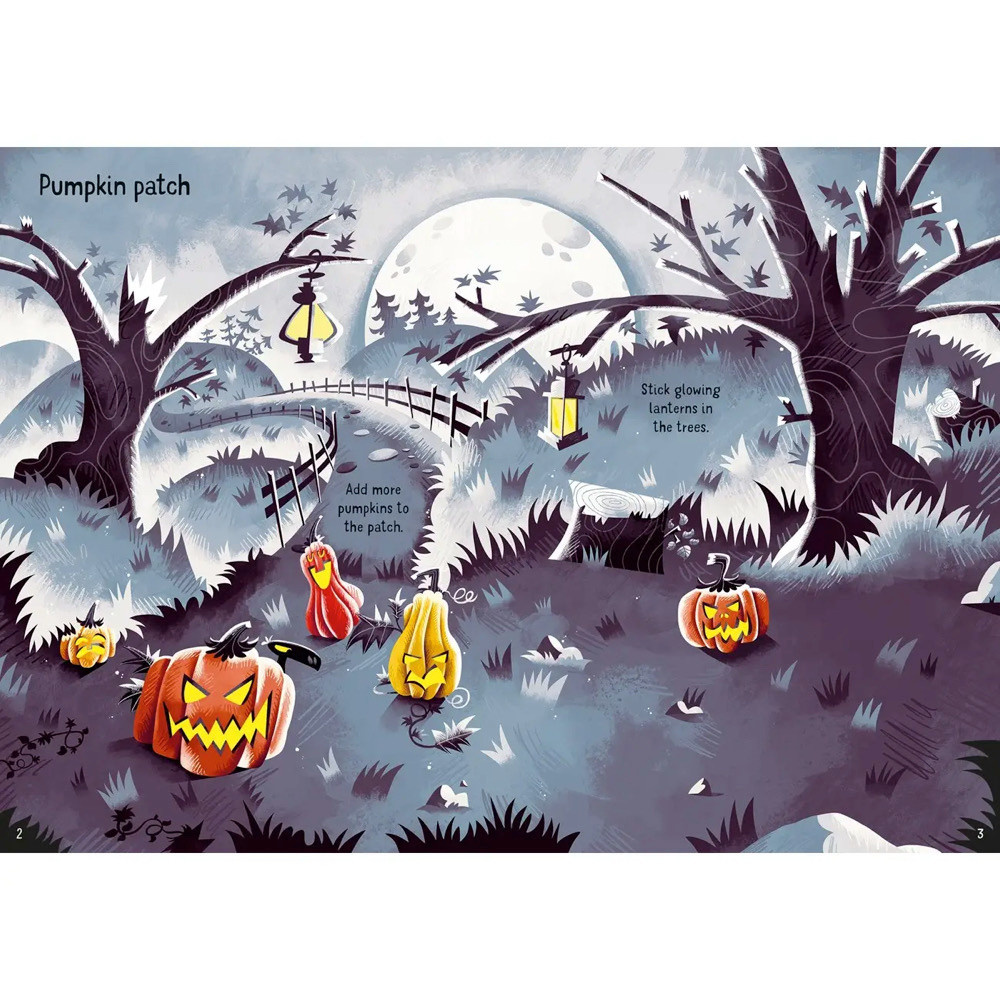 Sparkly Sticker Book - Halloween