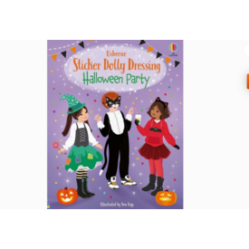Harper Collins Sticker Dolly Dressing Activity Book - Halloween Party