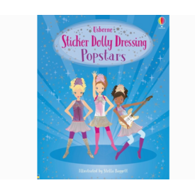 Harper Collins Sticker Dolly Dressing Activity Book - Popstars
