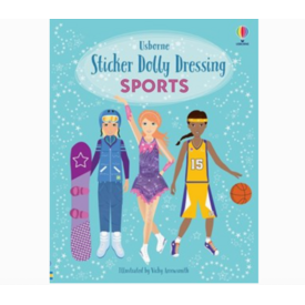 Harper Collins Sticker Dolly Dressing Activity Book - Sports