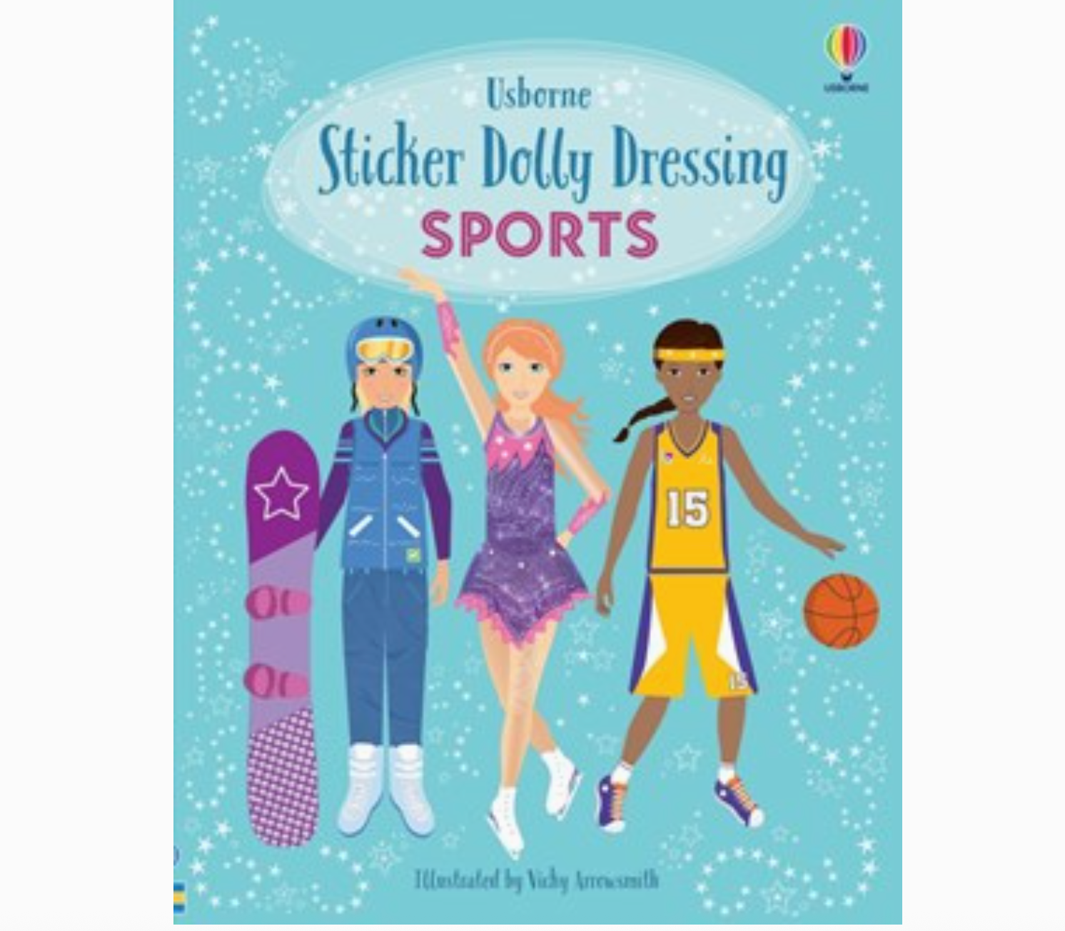Harper Collins Sticker Dolly Dressing Activity Book - Sports