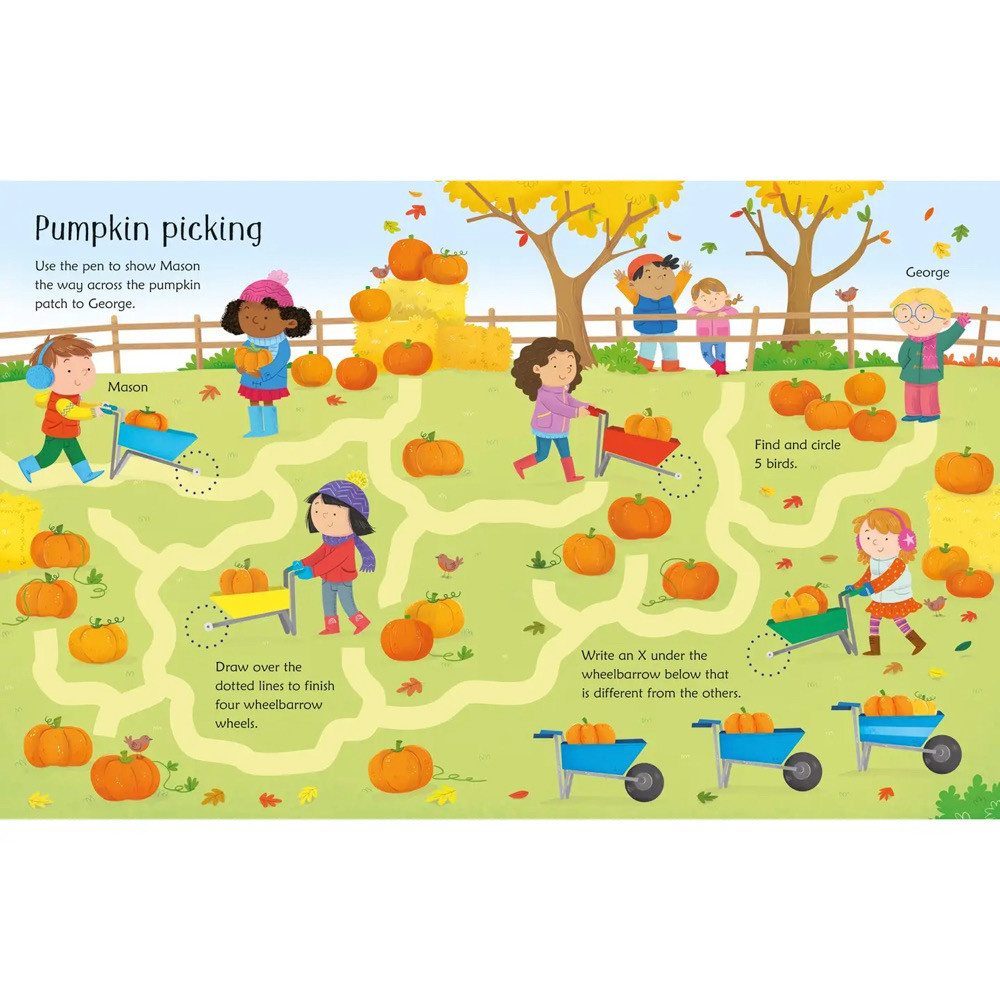 Wipe Clean - Fall Activities