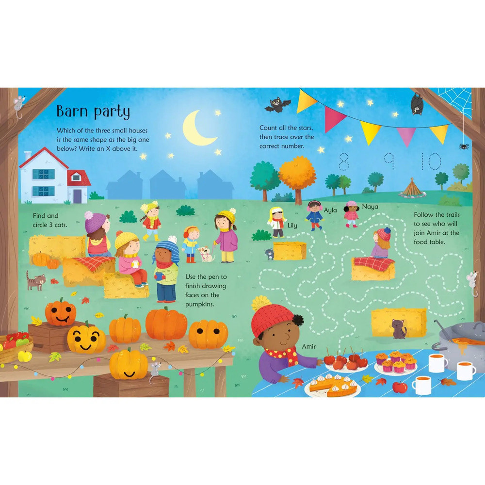 Wipe Clean - Fall Activities