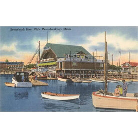  Postcard ME-350 - Kennebunk River Club