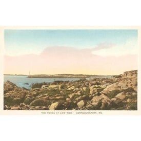  Postcard ME-102 - Kennebunkport Rocks