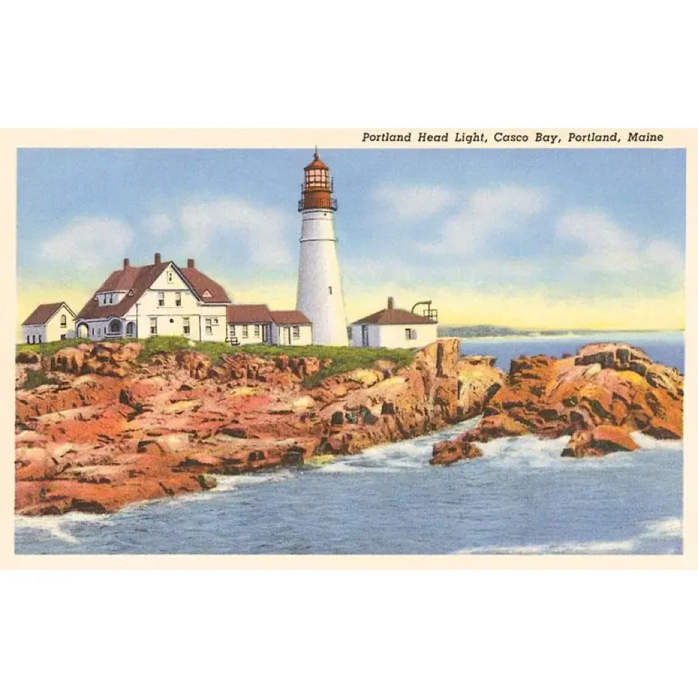  Postcard ME-82 - Portland Head Lighthouse