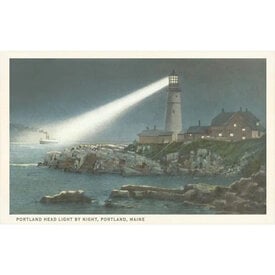  Postcard ME-249 - Casco Bay Lighthouse