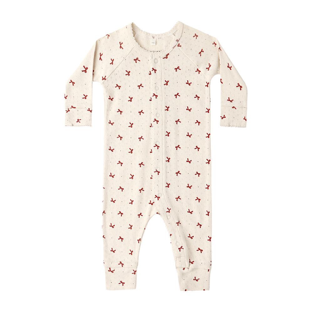Quincy Mae Long John - Red Bows