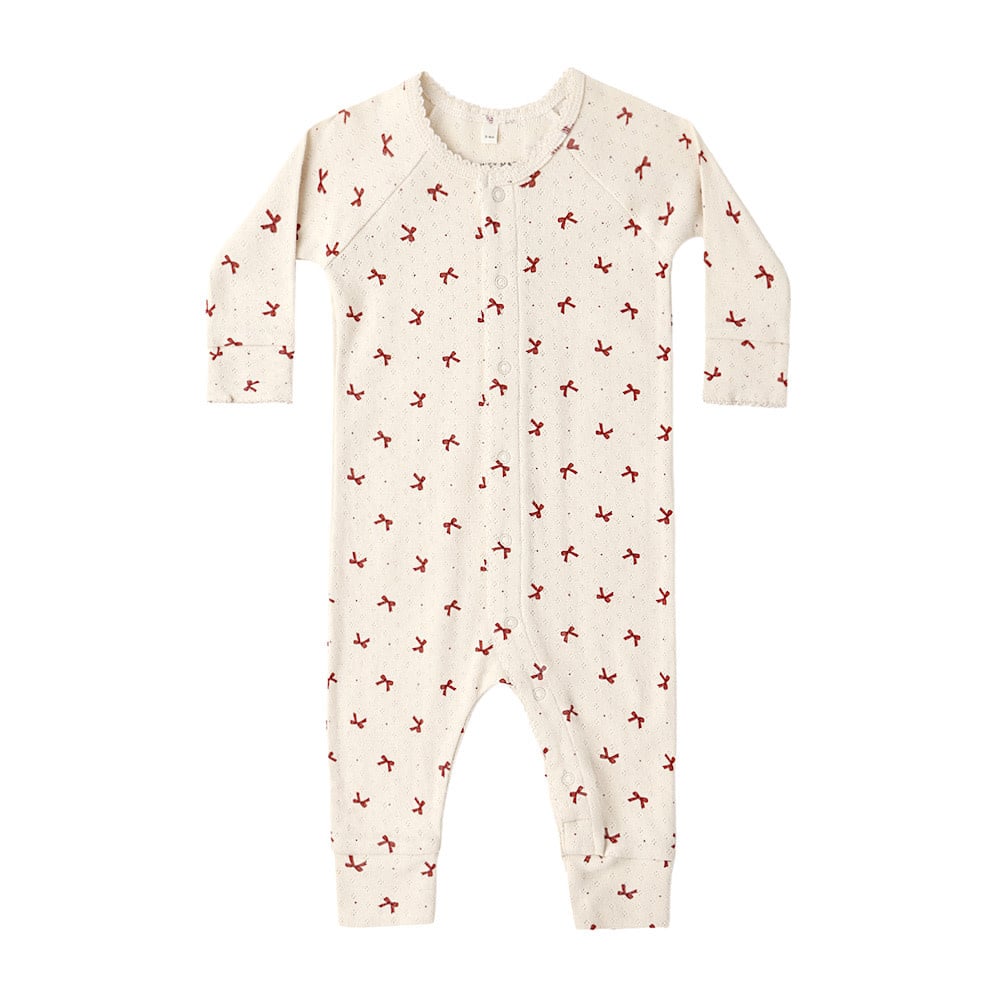Quincy Mae Quincy Mae Long John - Red Bows