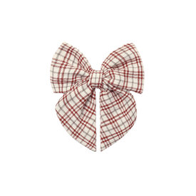 Quincy Mae Quincy Mae Bow - Christmas Plaid