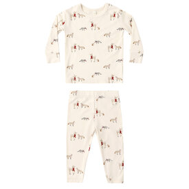 Quincy Mae Quincy Mae Bamboo Pajama Set - Forest Friends