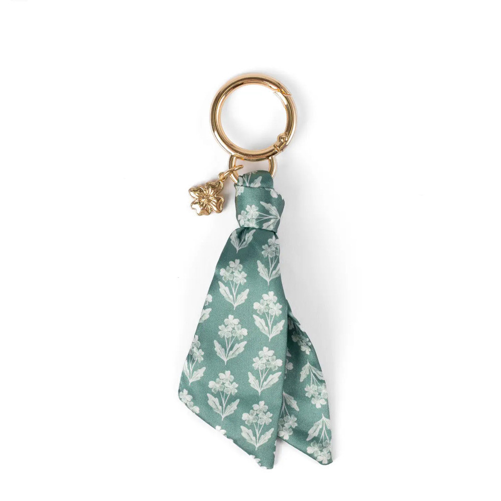 Elyse Breanne Design Elyse Breanne Design Satin Keychain - Sage Forget Me Not