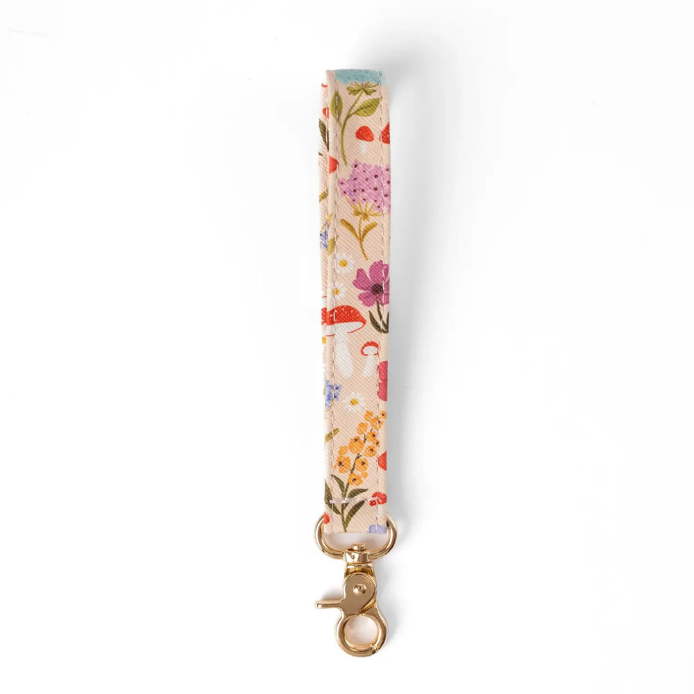 Elyse Breanne Design Wristlet Keychain - Mushroom Meadows