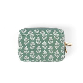 Elyse Breanne Design Elyse Breanne Design Zip Wallet - Sage Forget Me Not