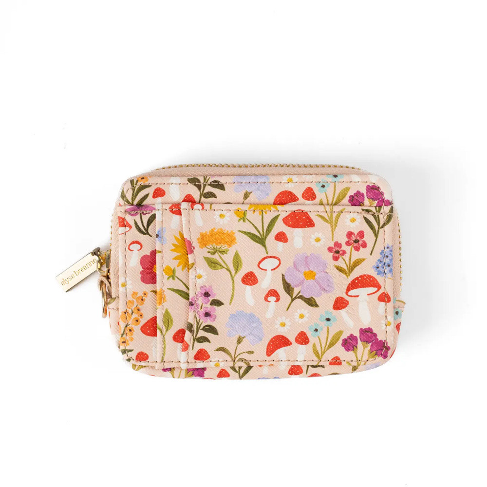 Elyse Breanne Design Elyse Breanne Design Zip Wallet - Mushroom Meadow