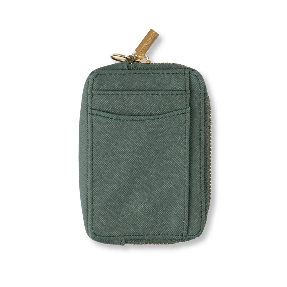 Elyse Breanne Design Zip Wallet - Solid Jade