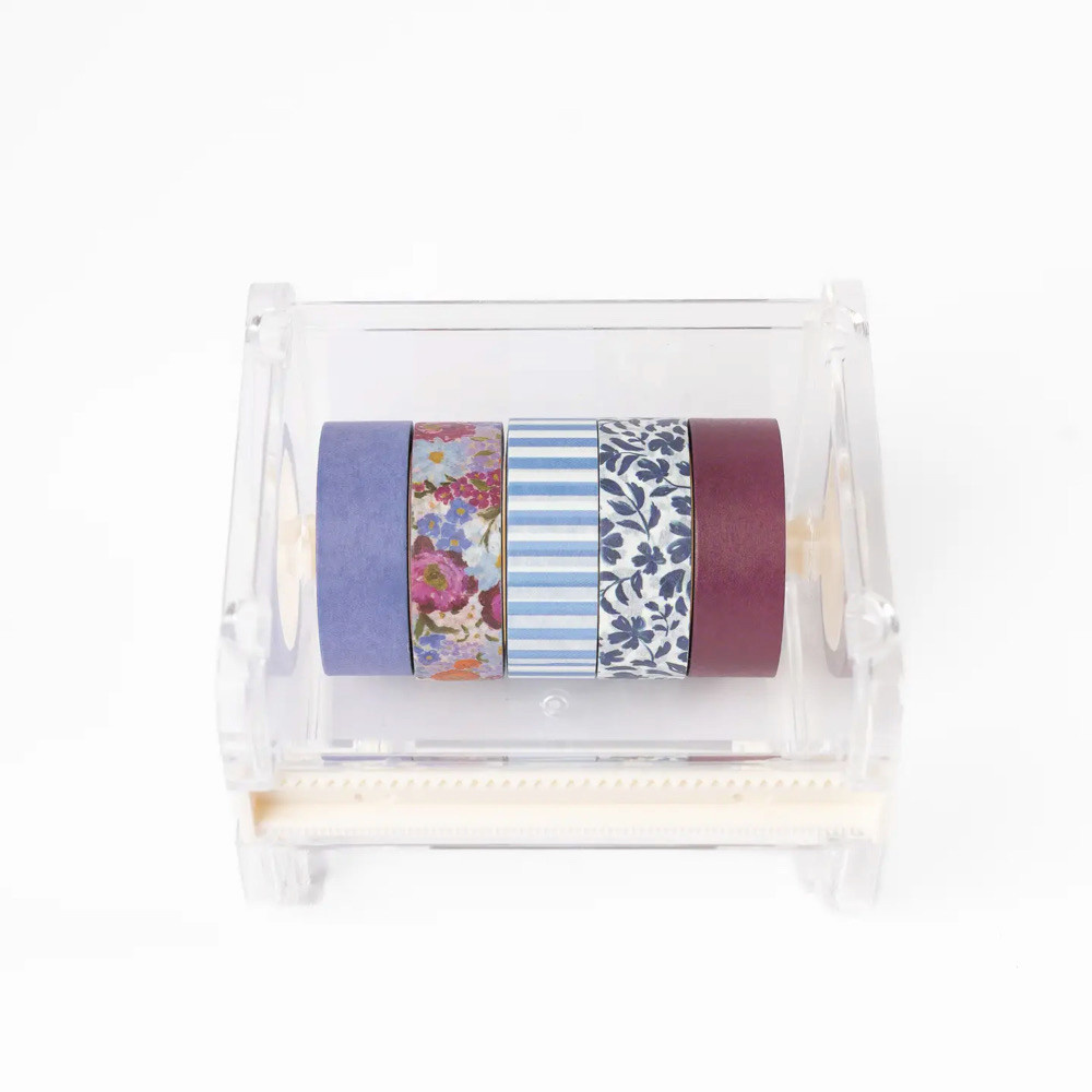 Elyse Breanne Design Washi Tape - Pack of 5 with Dispenser