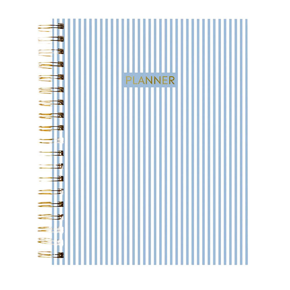 Elyse Breanne Design Elyse Breanne Design Undated Planner - Blue Stripes