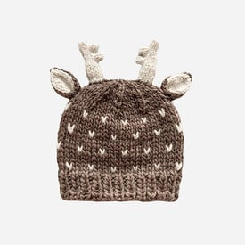 The Blueberry Hill The Blueberry Hill Baby Sawyer Deer Hat - Woodland