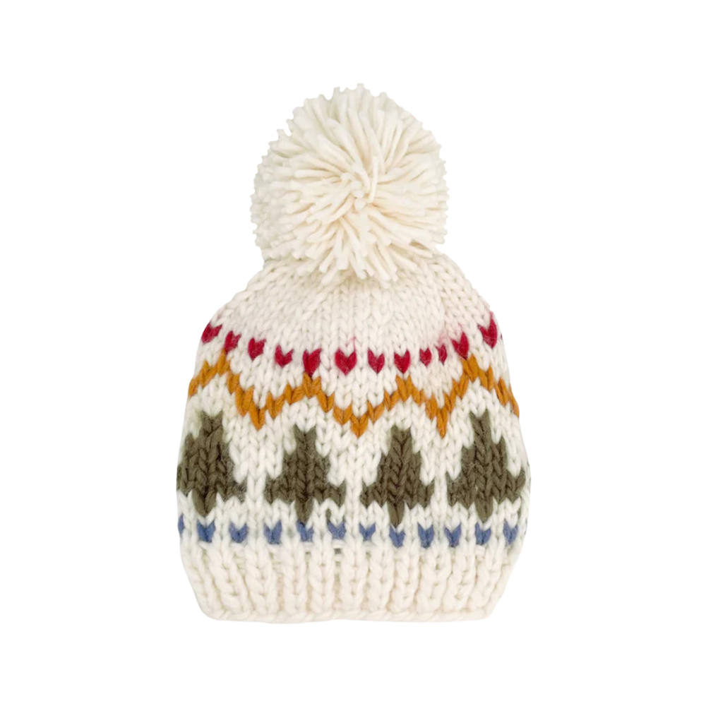 The Blueberry Hill Baby Tree Fair Isle Hat