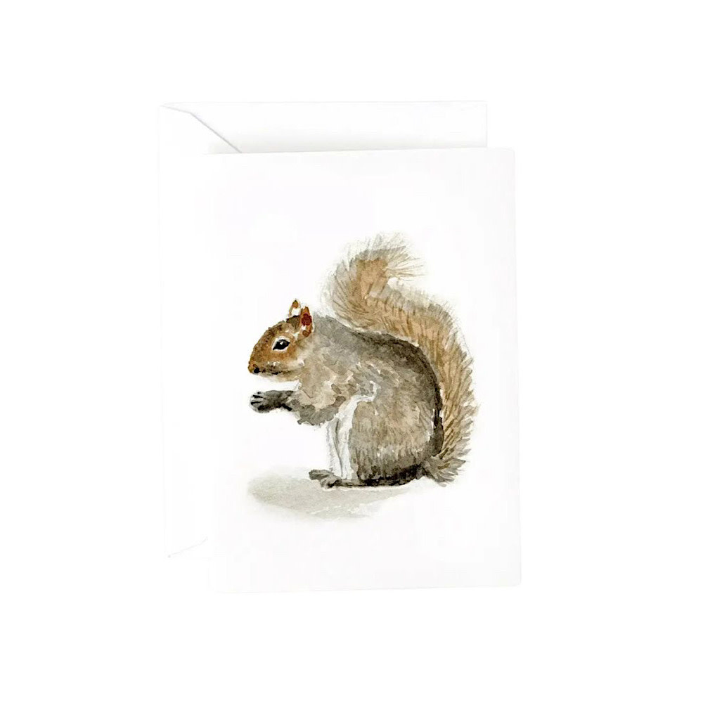Emily Lex Studio Emily Lex Studio Mini Notecard - Squirrel