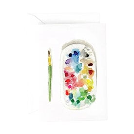 Emily Lex Studio Emily Lex Studio Mini Notecard - Watercolor Paint Palette