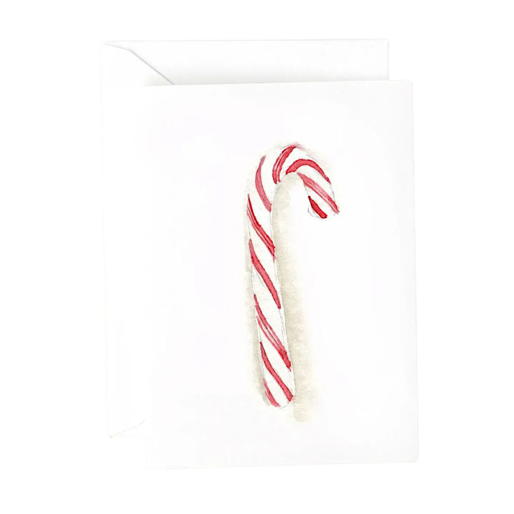 Emily Lex Studio Emily Lex Studio Mini Notecard - Candy Cane