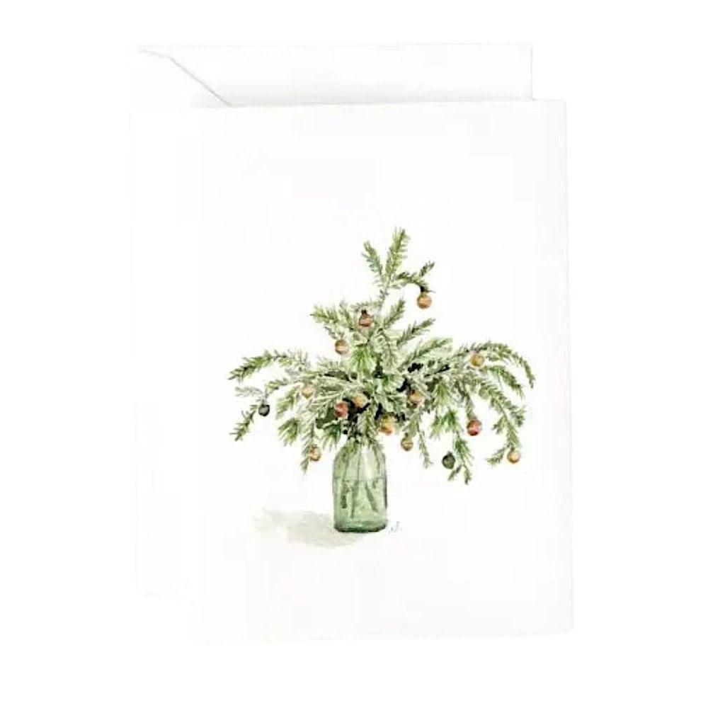 Emily Lex Studio Emily Lex Studio Mini Notecard - Christmas Boughs