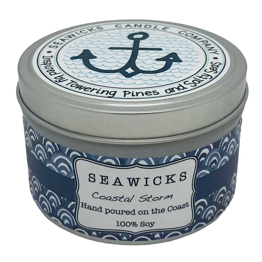 Seawicks Seawicks Tin Candle - Coastal Storm