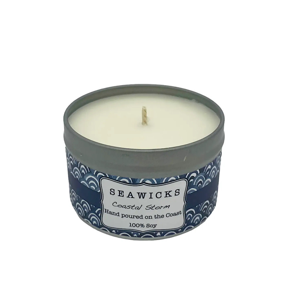 Seawicks Tin Candle - Coastal Storm