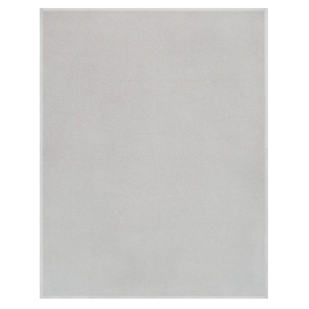 ChappyWrap Original Blanket - Harborview Herringbone - Light Grey