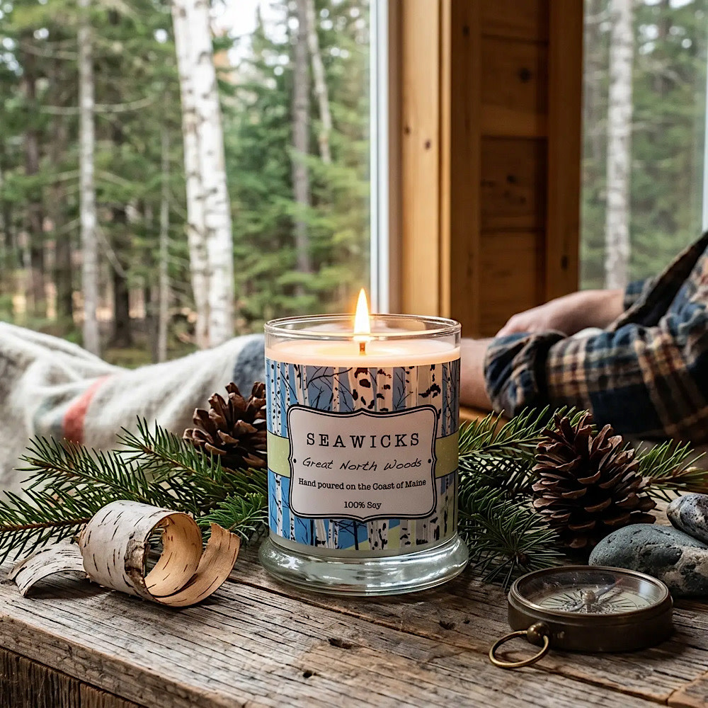 Seawicks Candle - Great North Woods