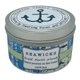 Seawicks Seawicks Tin Candle - Great North Woods