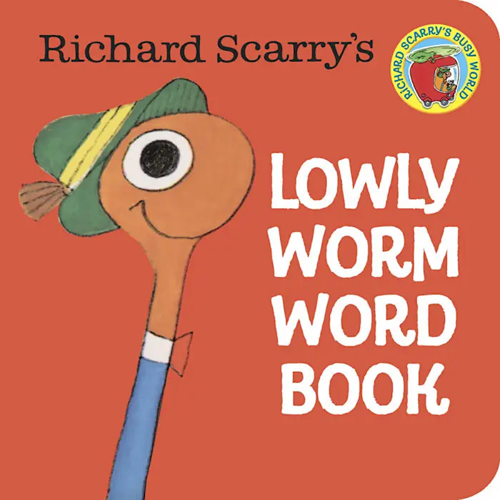 Penguin Random House Richard Scarry's Lowly Worm Word Board Book