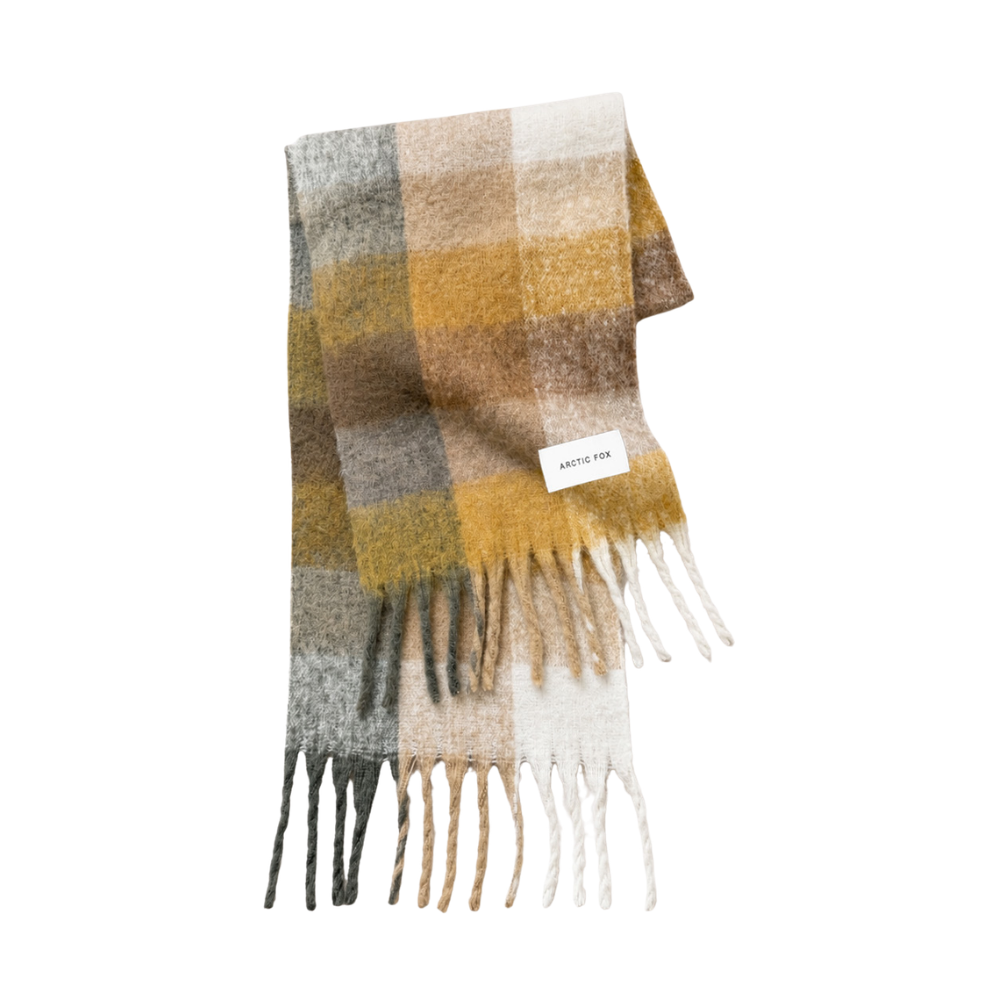  Reykjavik Recycled Bottle Scarf - Golden Woodland