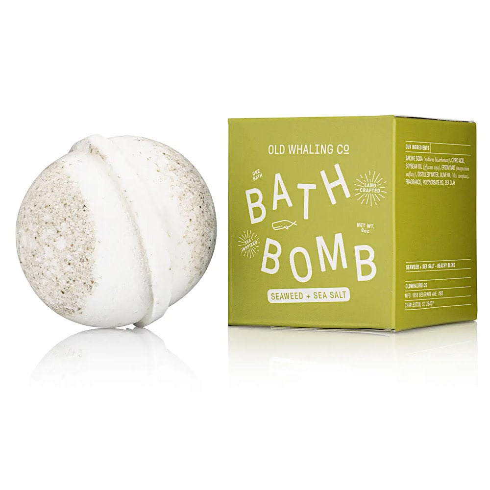 Old Whaling Company Old Whaling Co - Bath Bomb - Seaweed & Sea Salt