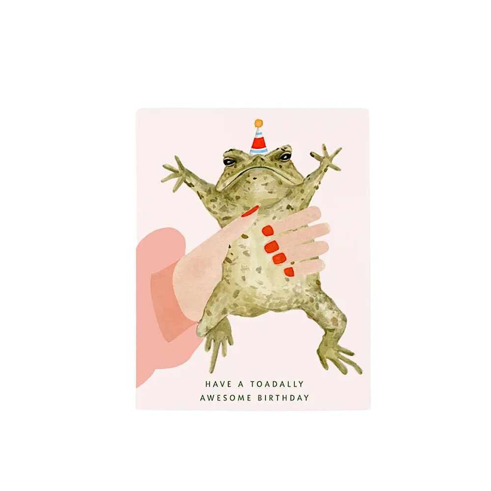 Dear Hancock Dear Hancock Card - Toadally Awesome Birthday