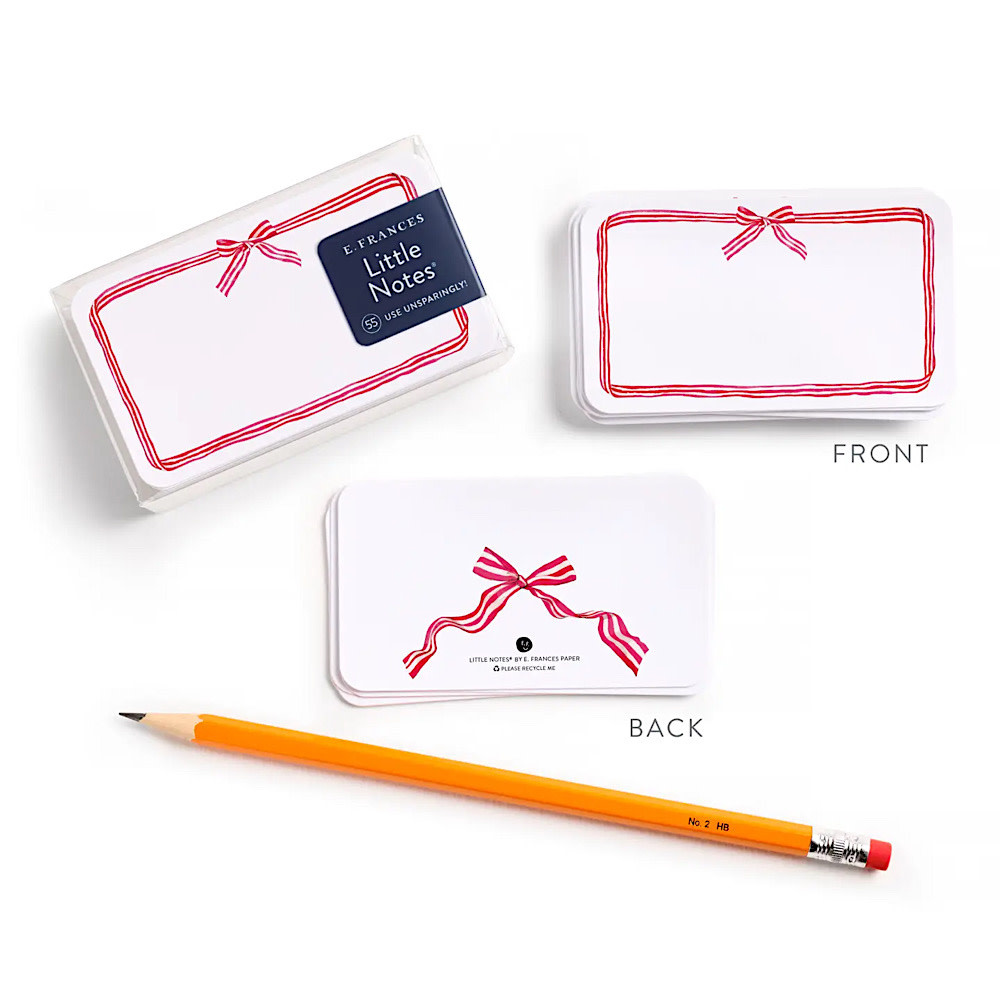 E. Frances Little Notes - Red Ribbon Candy